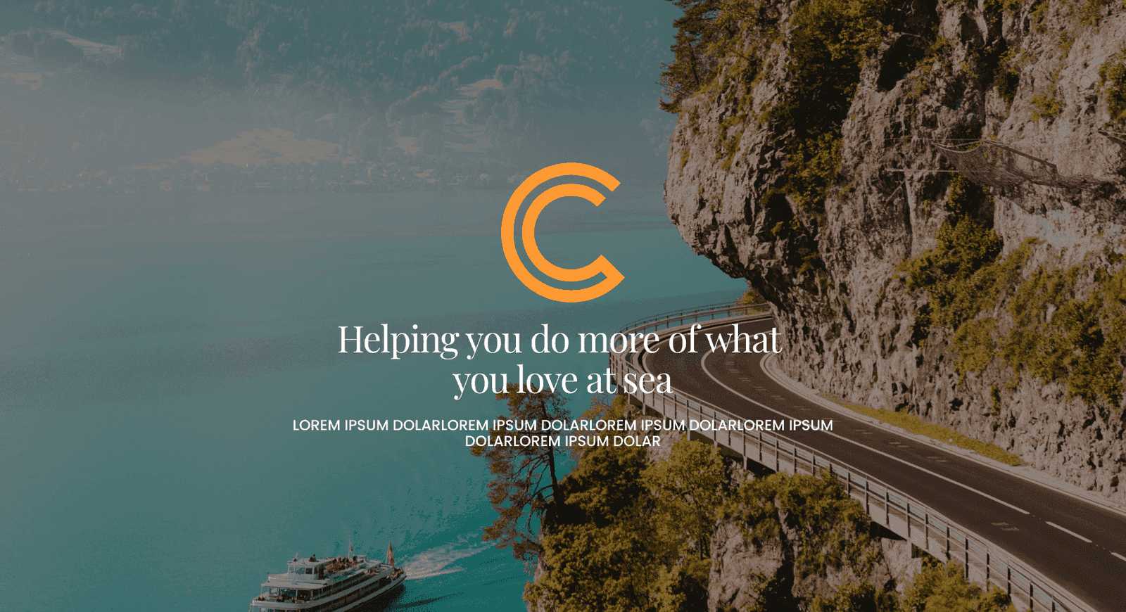Cruise Collective — Homepage Full Screen Desktop