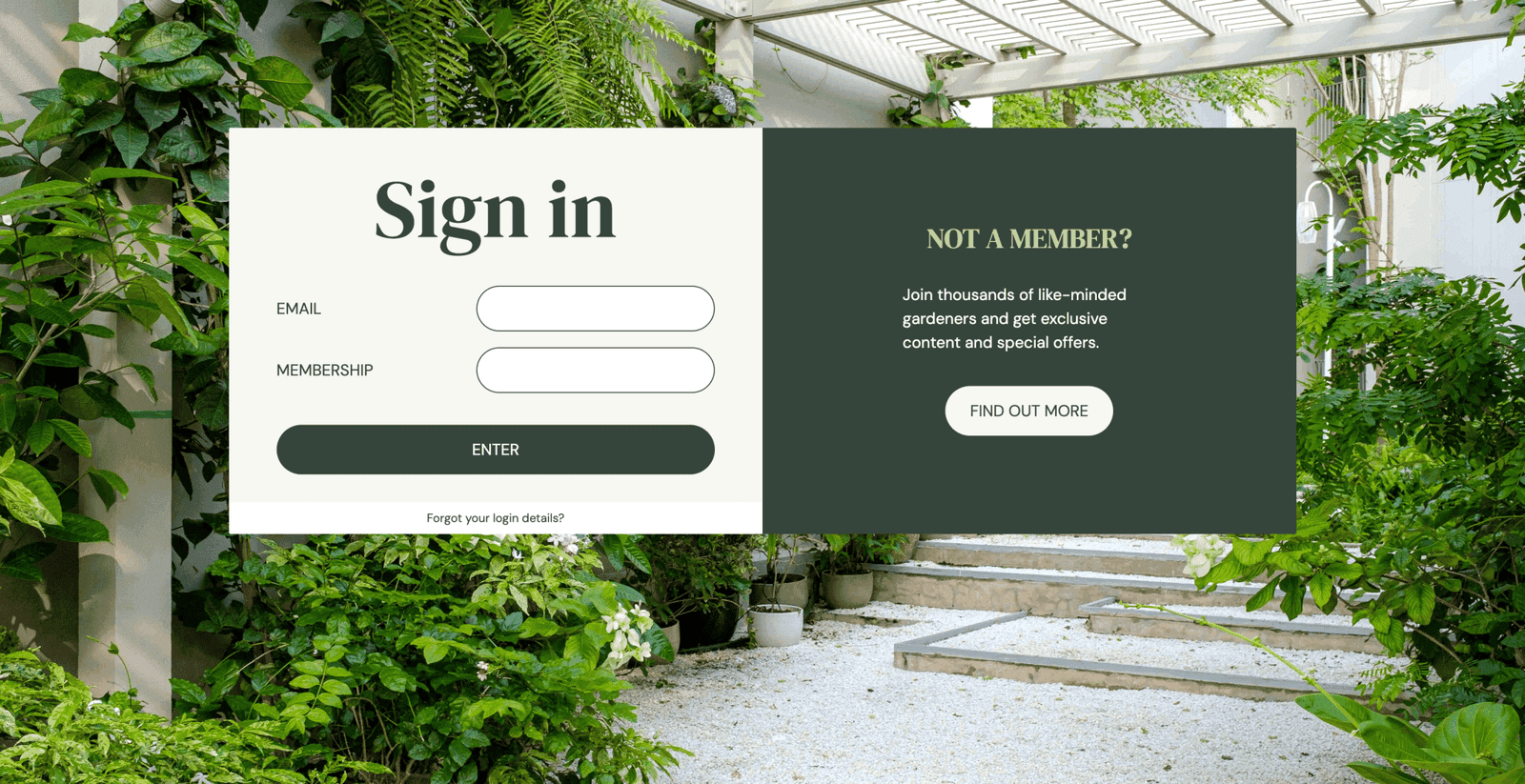 Gardens Illustrated — gi login