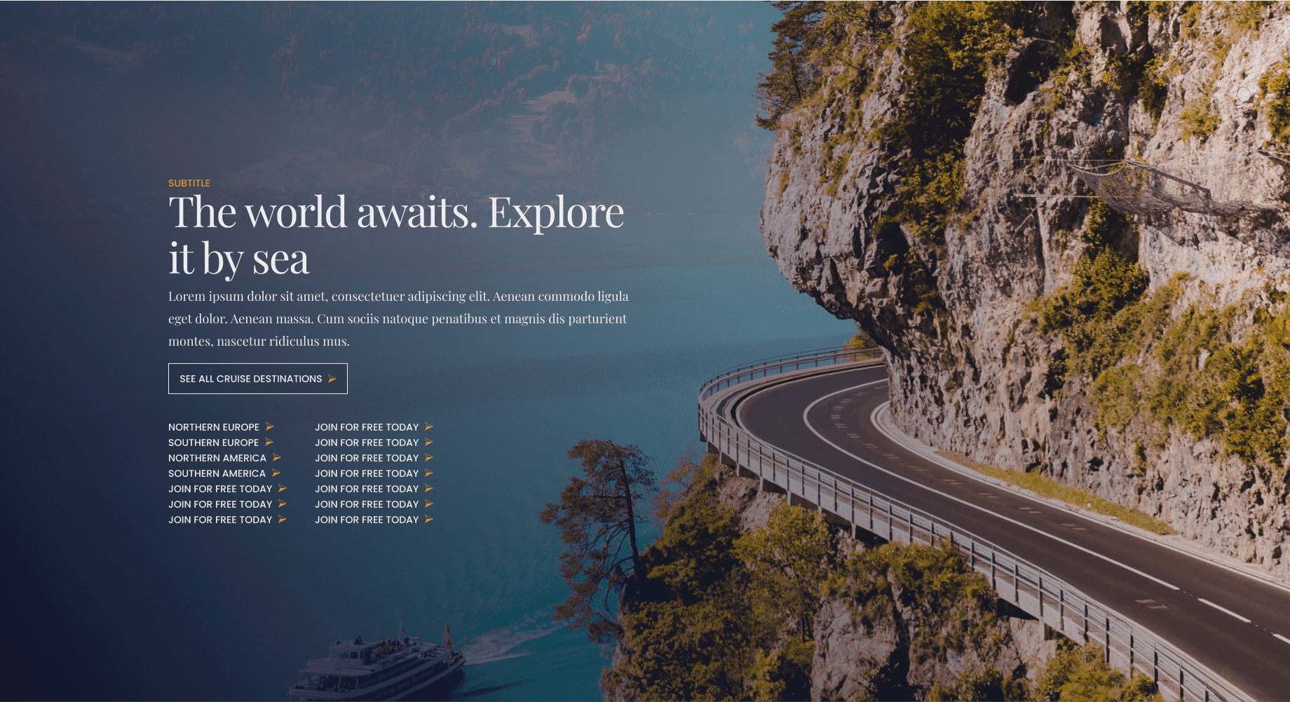 Cruise Collective 3 A Large Cruise Collective CTA component A2ZTECH