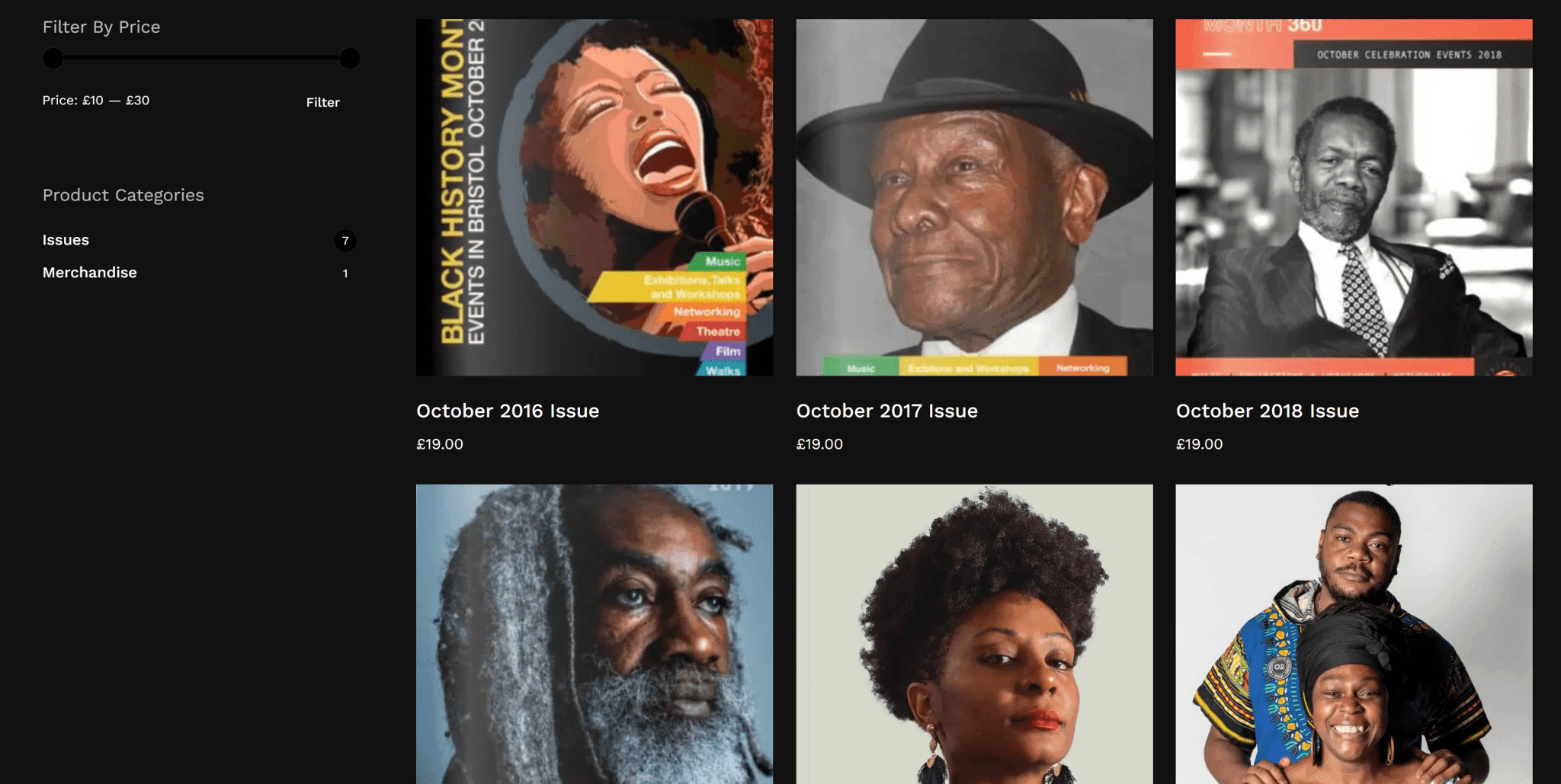 Bristol Black History Month 2 BHM Magazine Purchase